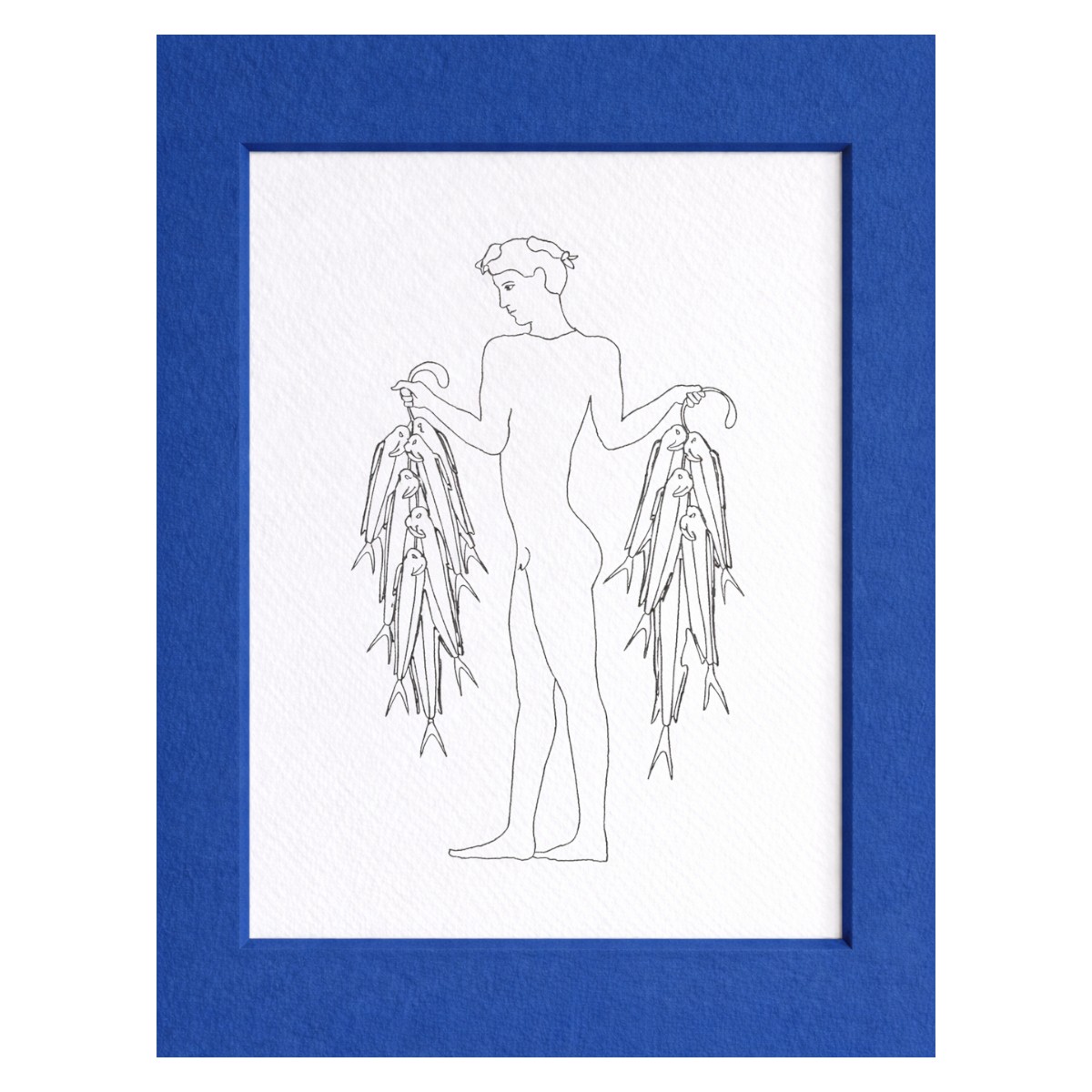 Colouring Poster Fisherman Frescoe