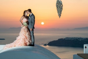 Wedding in Santorini, wedding planner