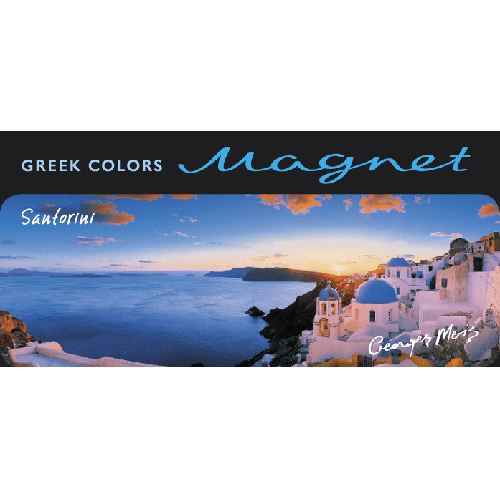 Cruise ship calendar, Santorini island