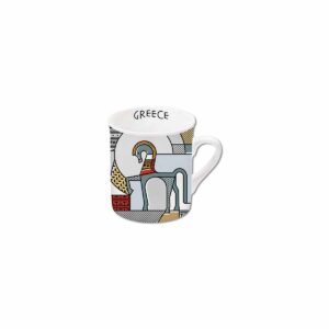 The Ancient Greek Horse & Helmet Mug