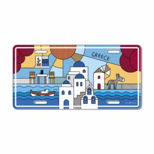 Greek Island Licence Plate