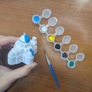 Alternative view of St Nektarios church DIY unpainted