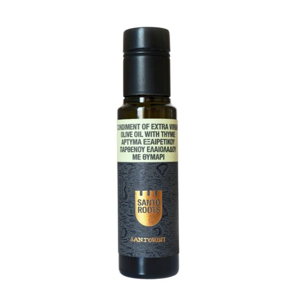 Santo Roots Condiment of Extra Virgin Olive Oil with Thyme 100ml
