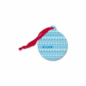 Christmas tree ornament - Meander design
