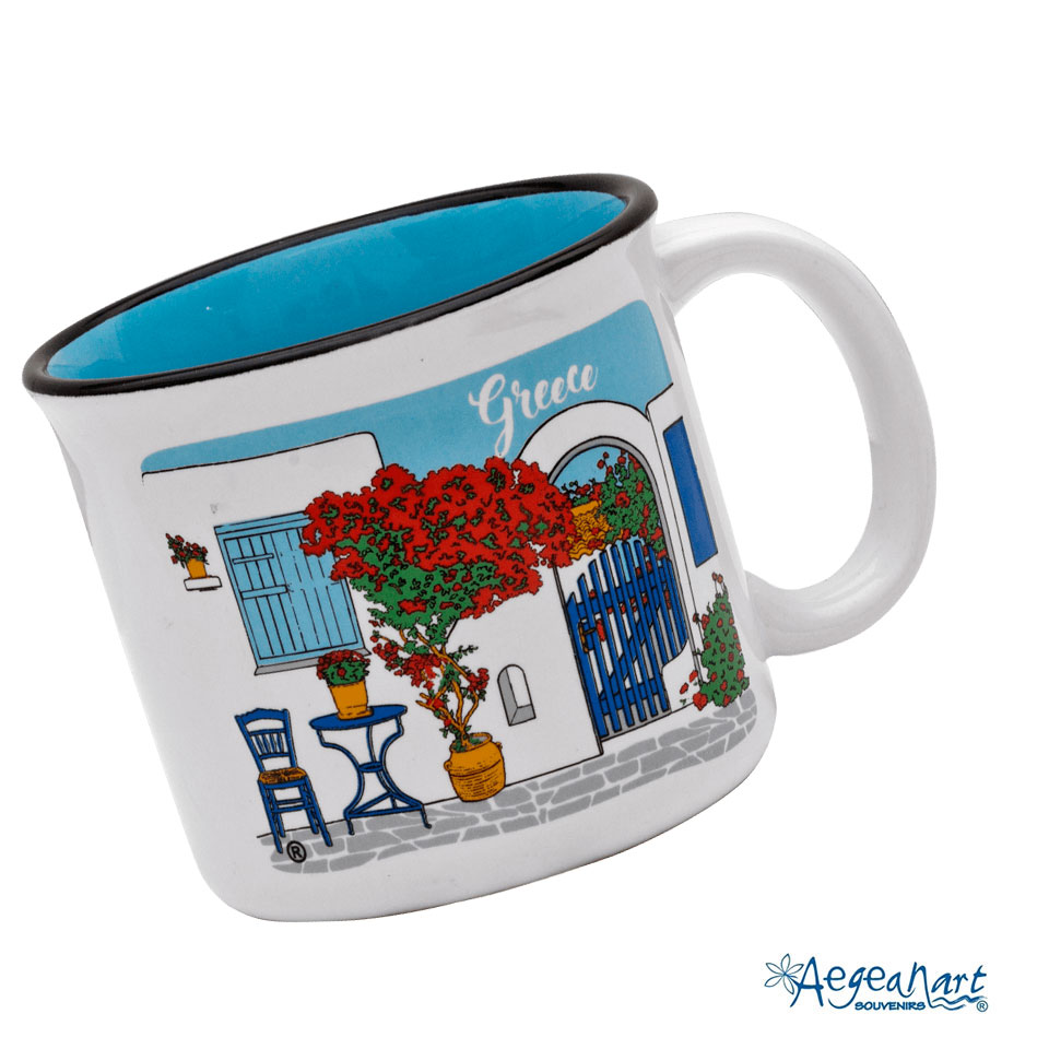 Greek coffee cup B Shop Online at Santorini E shop