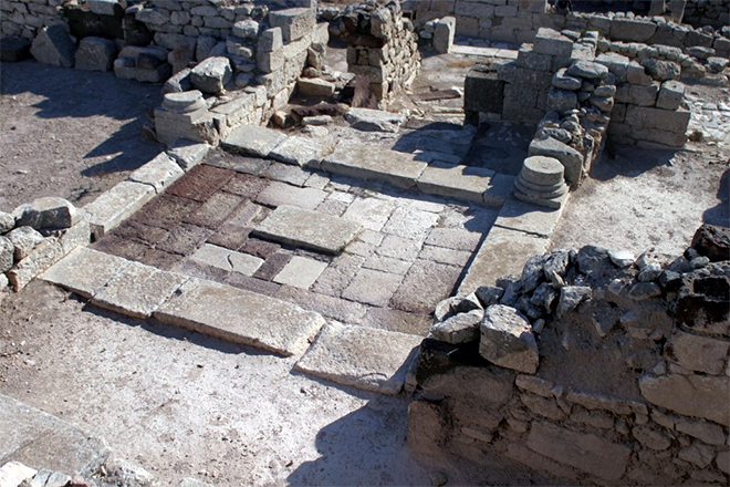 Ancient Thira archaeological site