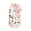 Canvas backpack bag - portraits of Greece