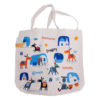 Canvas tote bag - donkey colors