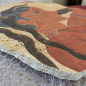 Alternative view of Boxing Boys, wall-painting reproduction