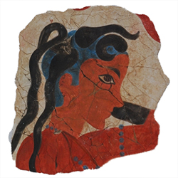 Akrotiri wall paintings reproductions
