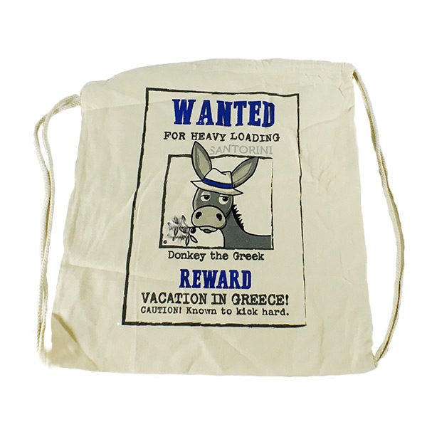 Canvas backpack bag - Wanted