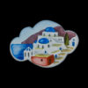 Decorative cloud magnet