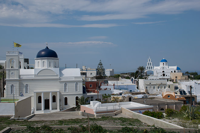 Jesus’s Ascension church in Karterados village