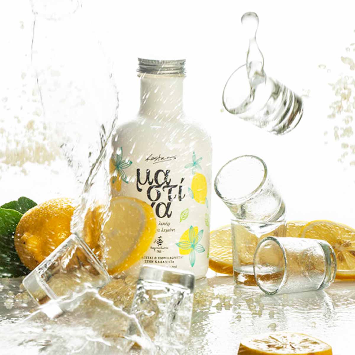 Kosteas distillery - Lemon Mastic Liqueur 500ml - Image 2