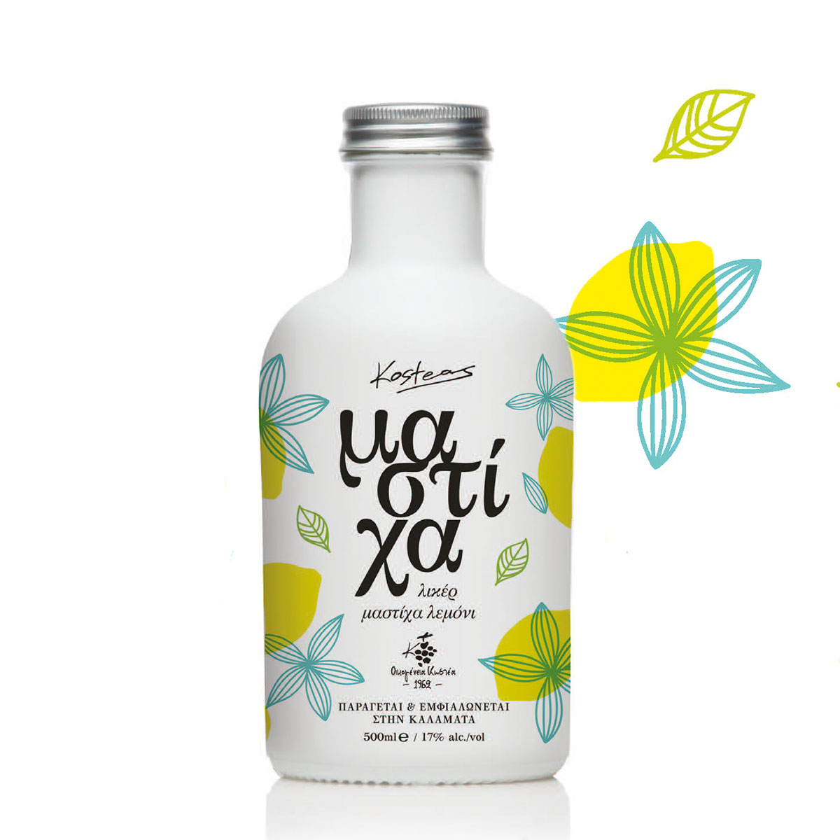 Kosteas distillery - Lemon Mastic Liqueur 500ml