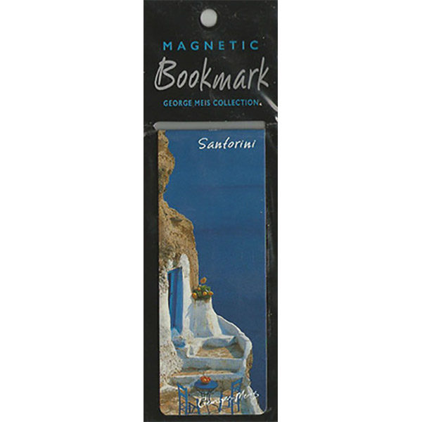 Magnetic Bookmark 3617, Santorini