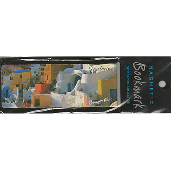 Magnetic Bookmark 3624, Santorini