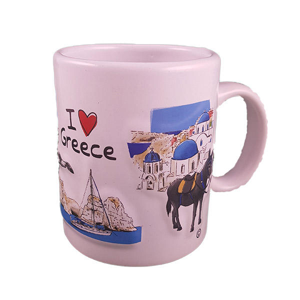 textured mug greece