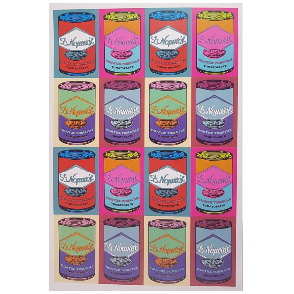 Santorini Tomato Industrial Museum Warhol Can Poster