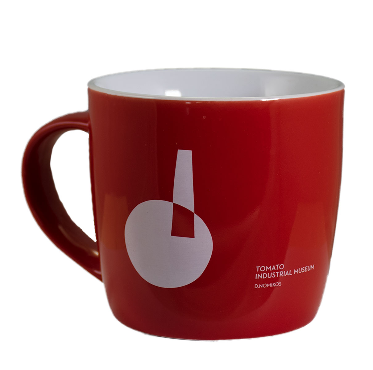 Santorini Tomato Industrial Museum Red Mug