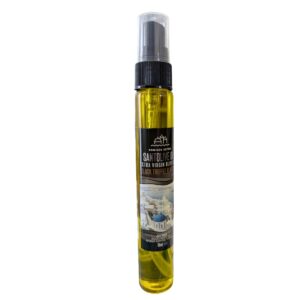 Black truffle extra virgin olive oil spray bottle