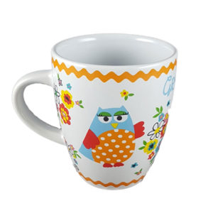 Alternative view of Owl tea cup