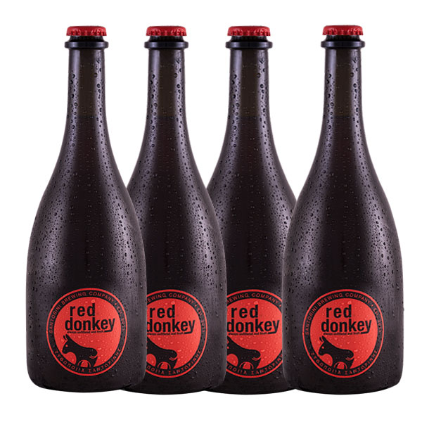 prik harmonisk Jeg var overrasket Red Donkey Beer set of four - Santorini.net E-shop