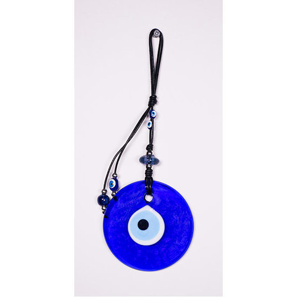 Evil Eye bead wall hanging - small