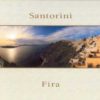 Fira Village Postcard