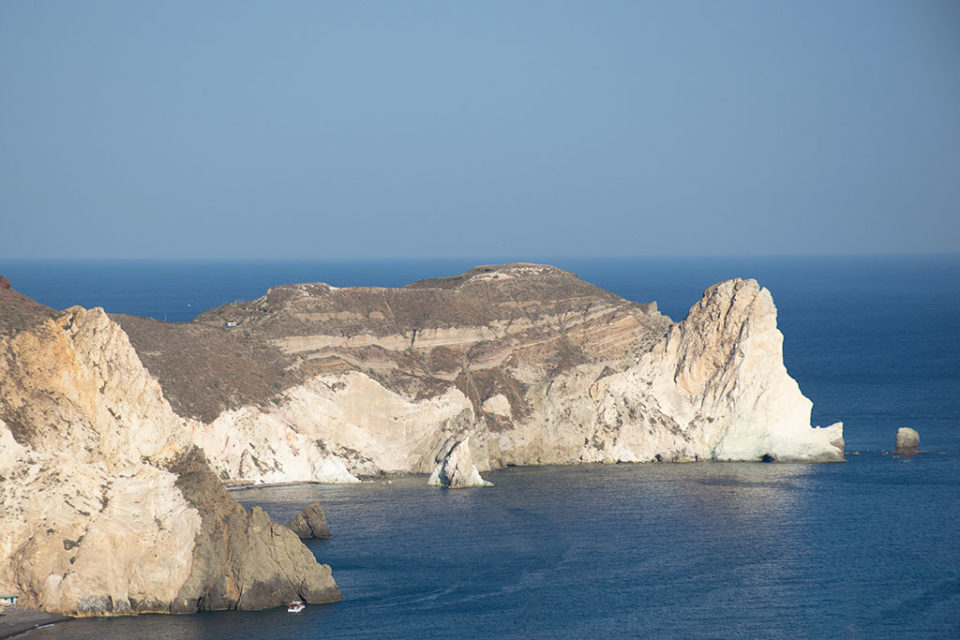 White beach, Akrotiri, Santorini