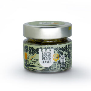 Jar of Santo Roots caper leaves
