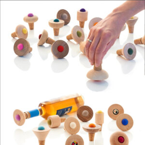 Bottle stoppers "svoures" (set of 6)