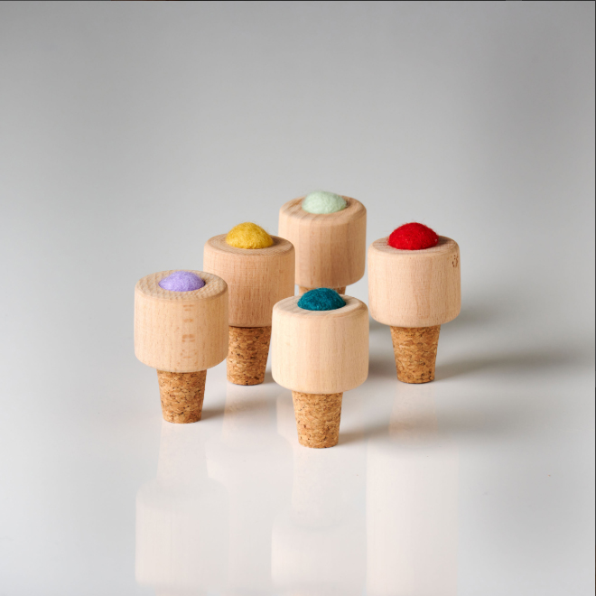 Bottle stoppers "svoures" (set of 6) V2 - Image 2
